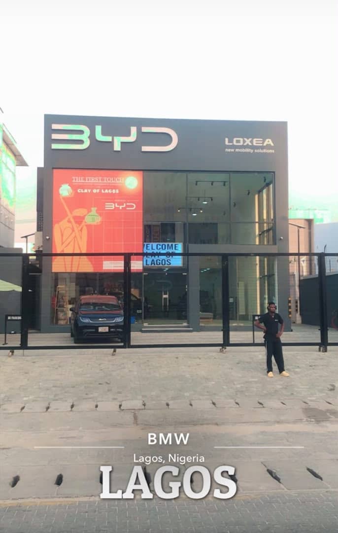 BYD Commercial Automotive Showroom